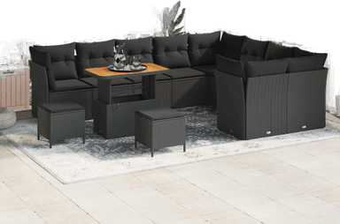 Vidaxl Hagesofa Set 12 pcs