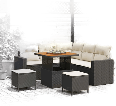 Vidaxl Hagesofa Set 8 pcs