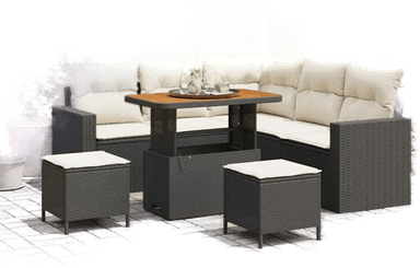 Vidaxl Hagesofa Set 8 pcs