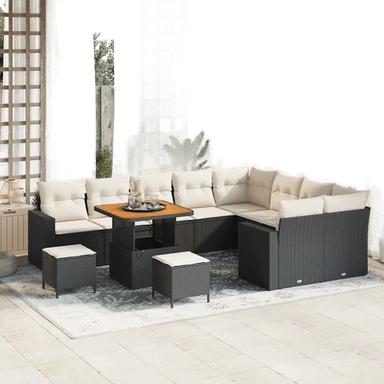 Vidaxl Hagesofa Set 12 pcs