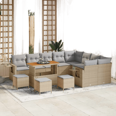 Vidaxl Hagesofa Set 13 pcs