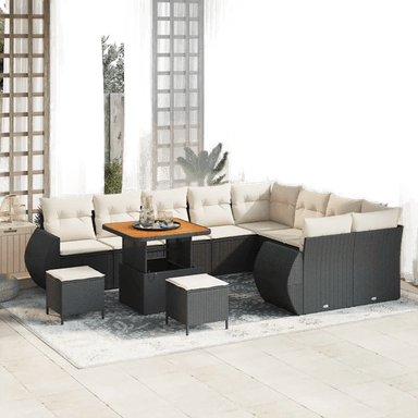 Vidaxl Hagesofa Set 12 pcs