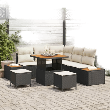 Vidaxl Hagesofa Set 8 pcs