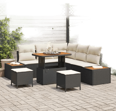 Vidaxl Hagesofa Set 8 pcs