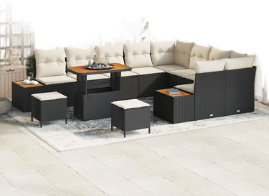 Vidaxl Hagesofa Set 12 pcs