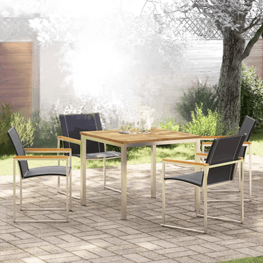 Vidaxl Hage Spisegruppe 5 pcs