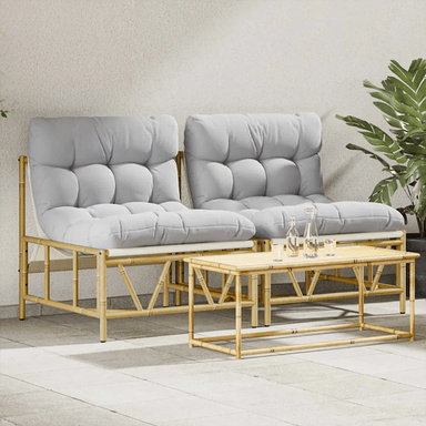 Vidaxl Hage Stol 2 pcs Lysegrå