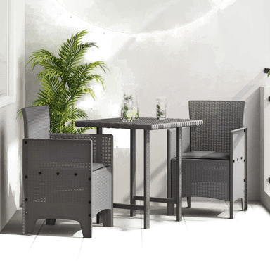 Vidaxl Hage Stol med pute 2 pcs Lysegrå