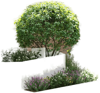 Vidaxl Hageblomsterpotte sølv 60 x 60 x 50 cm