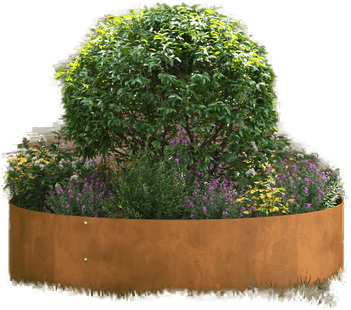 Vidaxl Plante ring 80 x 80 x 12 cm