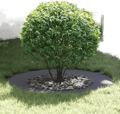 vidaXL Flat Tre Ring Antrasitt Ø50/80 cm