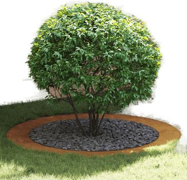 Vidaxl Flat Tre Ringer 5 pcs Ø90/120 cm