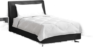 Vidaxl Helårs Duvet med pute 2 pcs