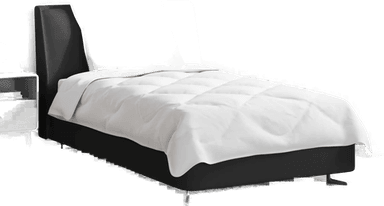 Vidaxl Dyne med pute 2 pcs Hvit