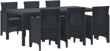 Vidaxl Hage Spisegruppe 7 pcs