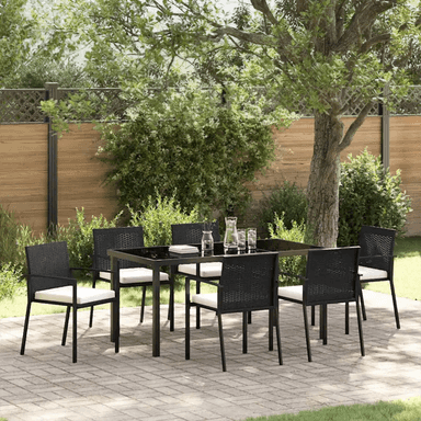 Vidaxl Hage Spisegruppe 7 pcs