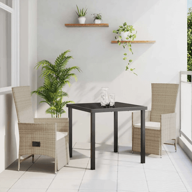 Vidaxl Hage Spisegruppe 3 pcs Beige