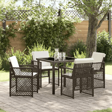 Vidaxl Hage Spisegruppe 5 pcs