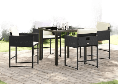 Vidaxl Hage Spisegruppe 5 pcs