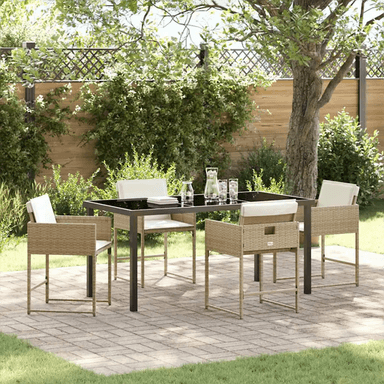 Vidaxl Hage Spisegruppe 5 pcs