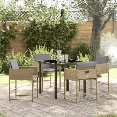 Vidaxl Hage Spisegruppe 5 pcs