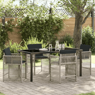 Vidaxl Hage Spisegruppe 5 pcs