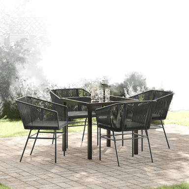 Vidaxl Hage Spisegruppe 5 pcs