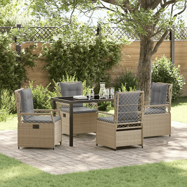 Vidaxl Hage Spisegruppe 5 pcs