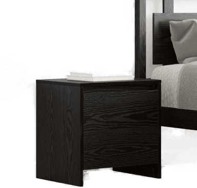 Vidaxl Nattbordskap Svart Eik