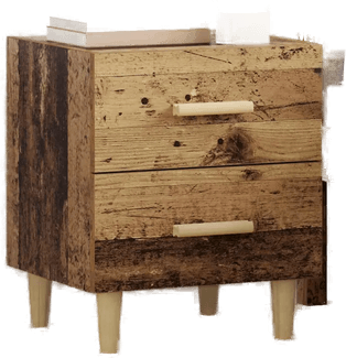 Vidaxl Sengeskap Gammelt tre 40 x 35 x 47.5 cm