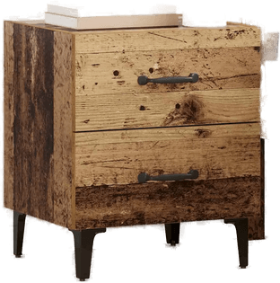 Vidaxl Sengeskap Gammelt tre