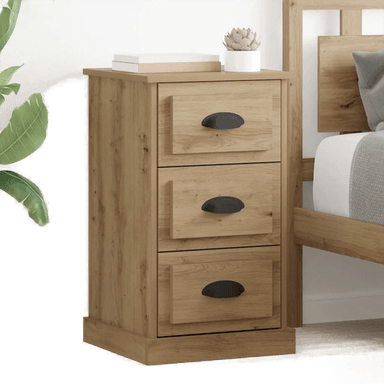 Vidaxl Nattbordskap Artisan Eik