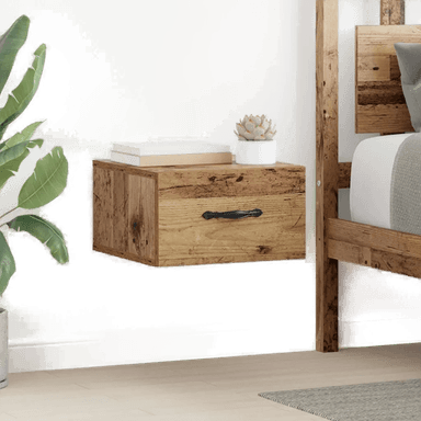 Vidaxl Nattbordskap 2 stk Gammelt tre