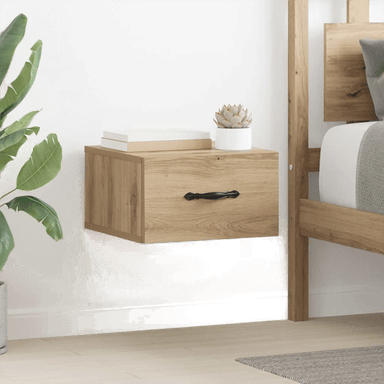 Vidaxl Nattbordskap 2 stk artisan eik