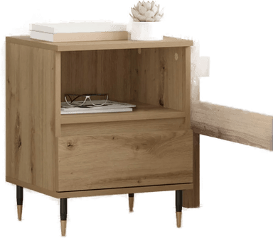 Vidaxl Nattbordskap Artisan Eik