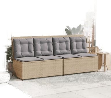 Vidaxl Hagebenk Beige