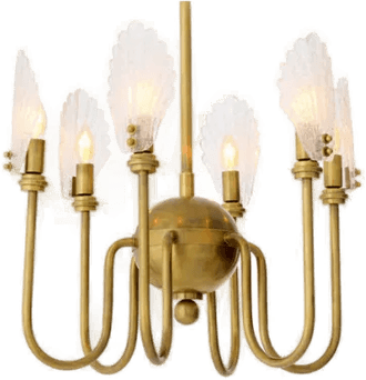 Eichholtz Isabelle takkrone antikk messing