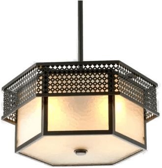 Eichholtz Minerva taklampe bronse