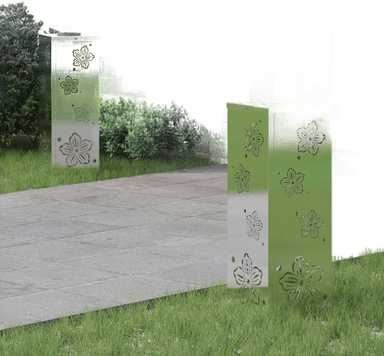 Vidaxl Solenergi LED stibelys 2 pcs