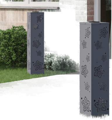 Vidaxl Solenergi LED stibelys 2 pcs