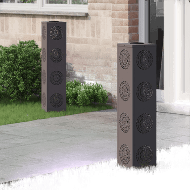 Vidaxl Solenergi LED stibelys 2 pcs