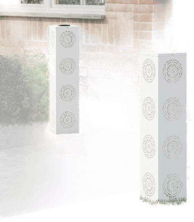 Vidaxl Solenergi LED stibelys 2 pcs