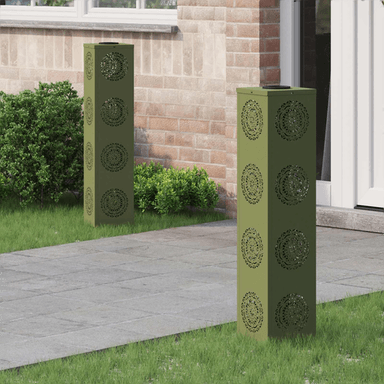 Vidaxl Solenergi LED stibelys 2 pcs