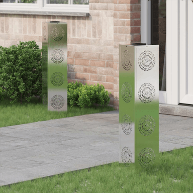 Vidaxl Solenergi LED stibelys 2 pcs