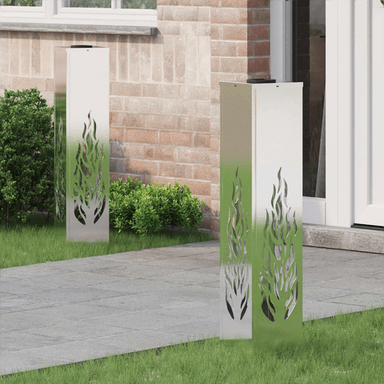 Vidaxl Solenergi LED stibelys 2 pcs