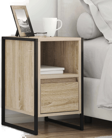 Vidaxl Nattbord 2 stk Sonoma 39,5 x 30 x 50 cm