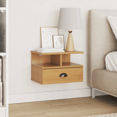 Vidaxl Nattbordskap Honning brun 40 x 31 x 27 cm