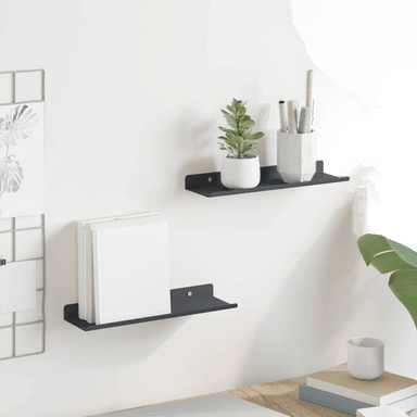 Vidaxl Vegghylle Antrasitt 30 x 9 cm