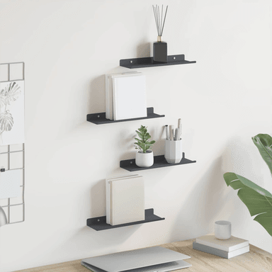 Vidaxl Vegghylle Antrasitt 30 x 9 cm