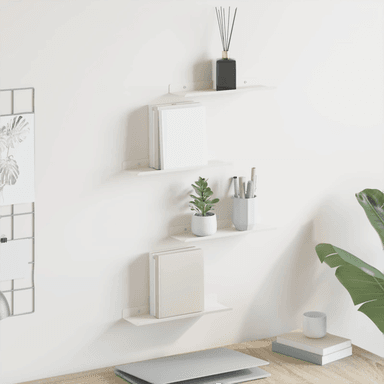 Vidaxl Vegghylle Hvit 30 x 9 cm